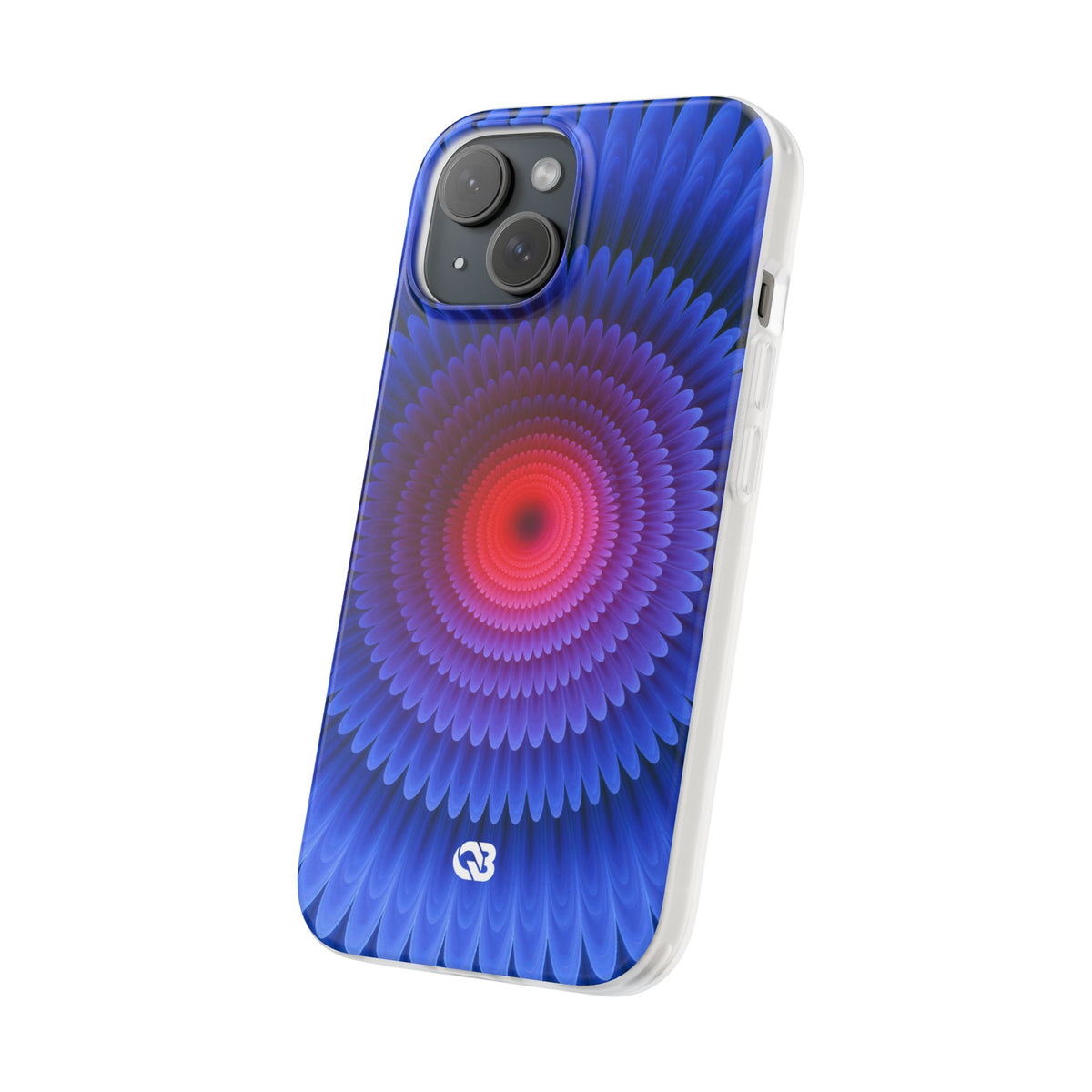 Radial Spectrum Bloom · Lite Phone Case for iPhone ·  Blue