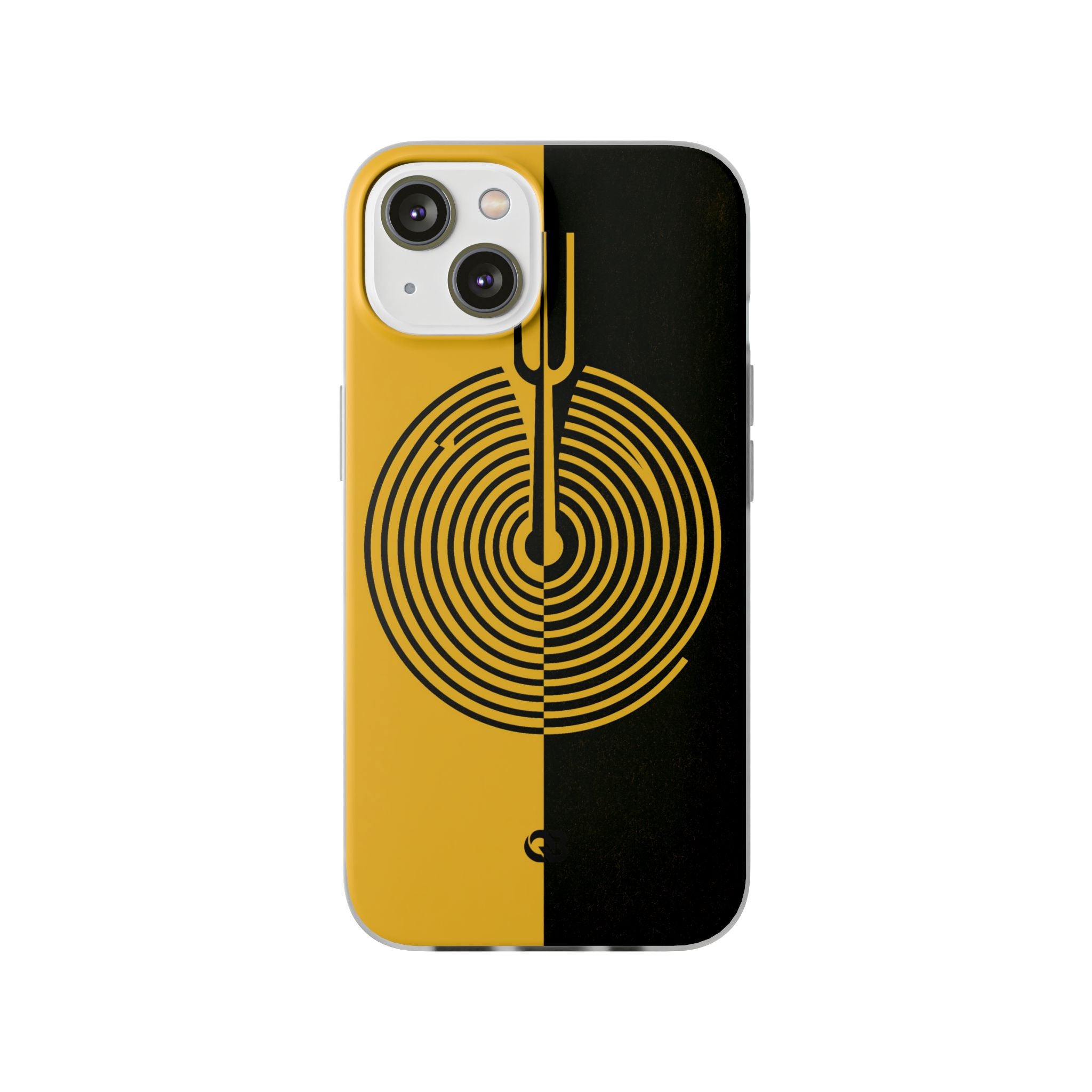 Yellow Lite Phone Case for iPhone - Voltage Sector Pulse