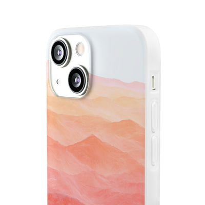 Alpenglow Ridge Vista · Lite Phone Case for iPhone ·  Orange