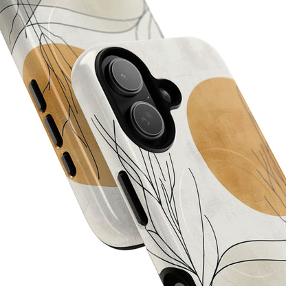 Orange Halo iPhone 17 Case - Tough+ - CASE•BOB