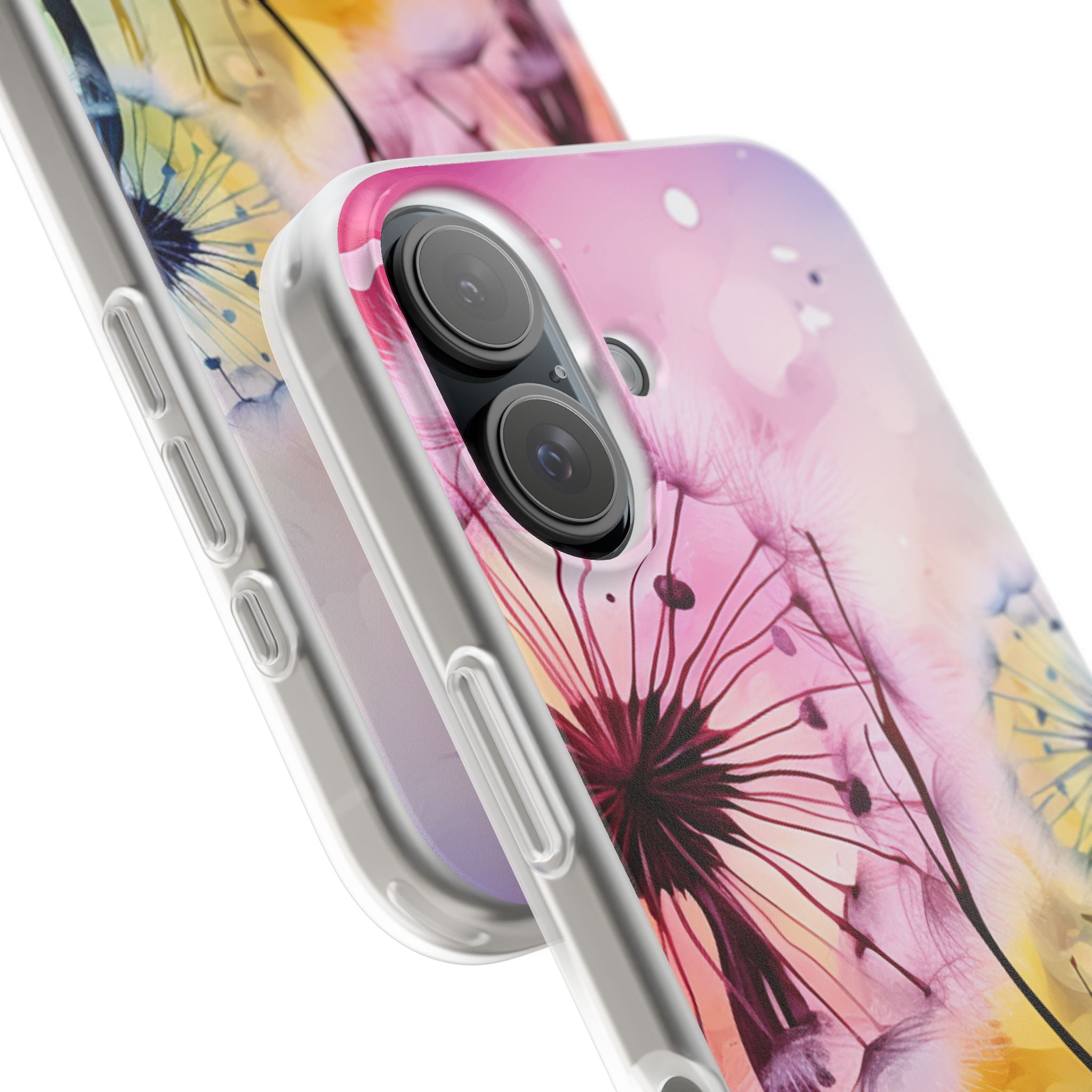 Dandelion Glow iPhone 16 Case - Soft