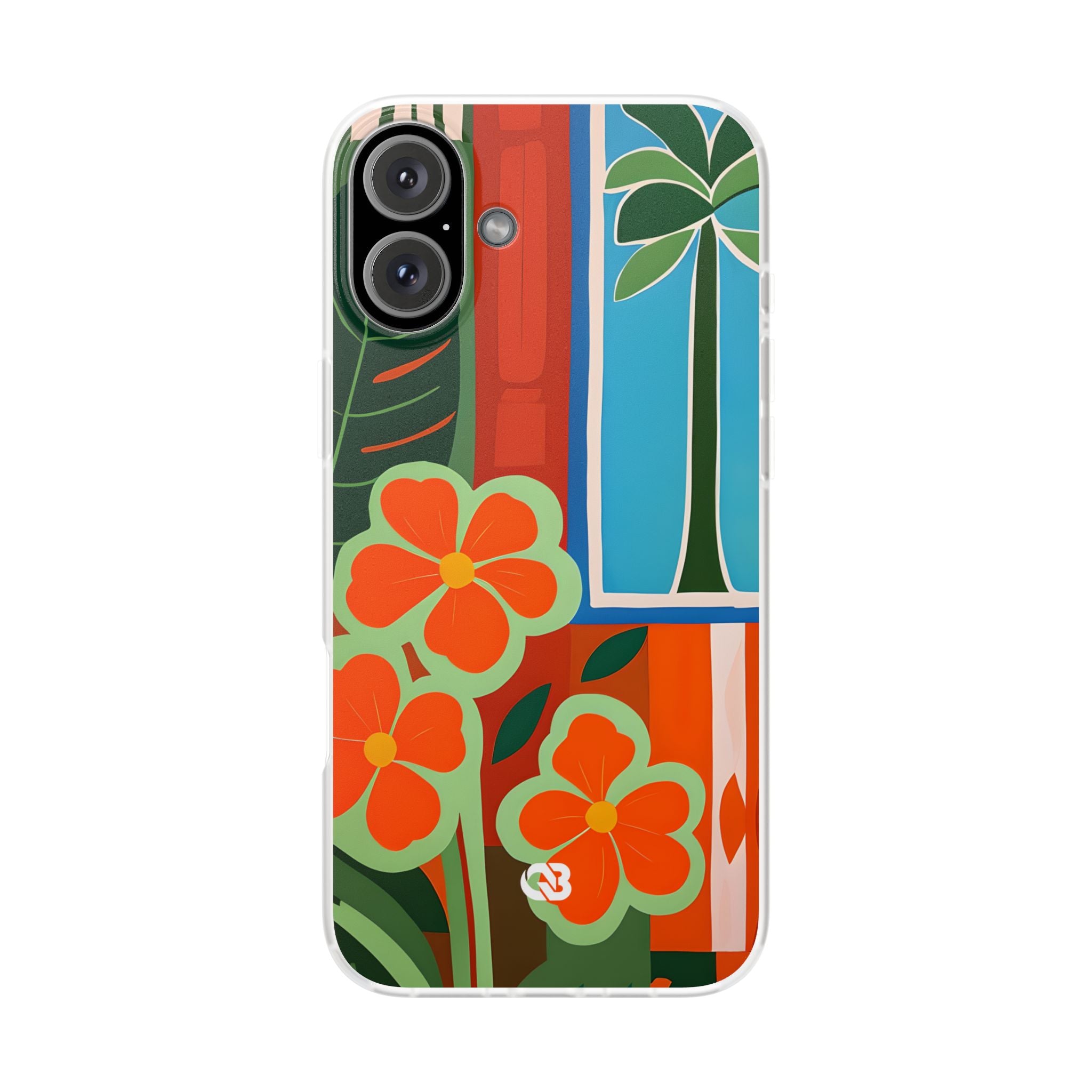Vivid Jungle Collage · Soft Case dla iPhone