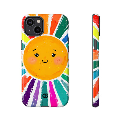 Vibrant Solar Smile · Tough Phone Case for iPhone