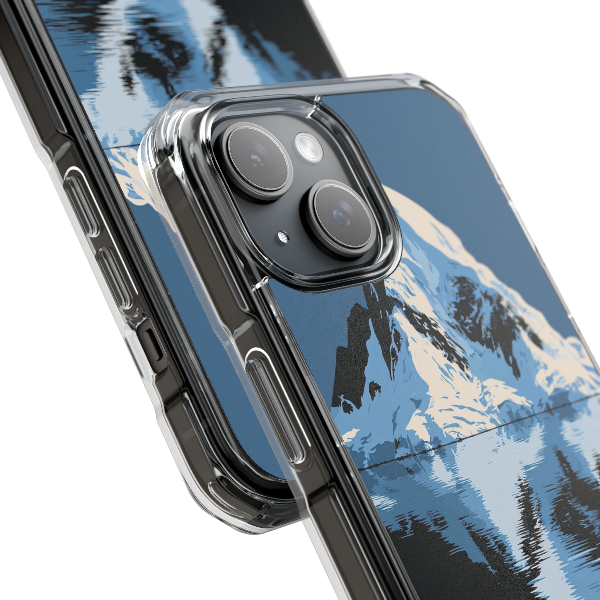 Blue Impact MagSafe Phone Case for iPhone - Arctic Summit Mirror
