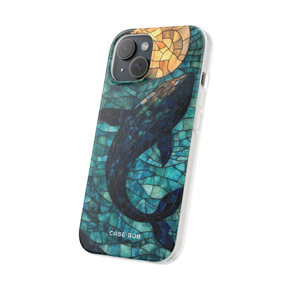Celestial Whale iPhone 15 Case - Soft