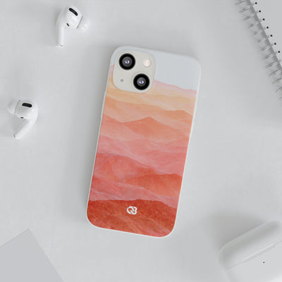 Alpenglow Ridge Vista · Lite Phone Case for iPhone ·  Orange