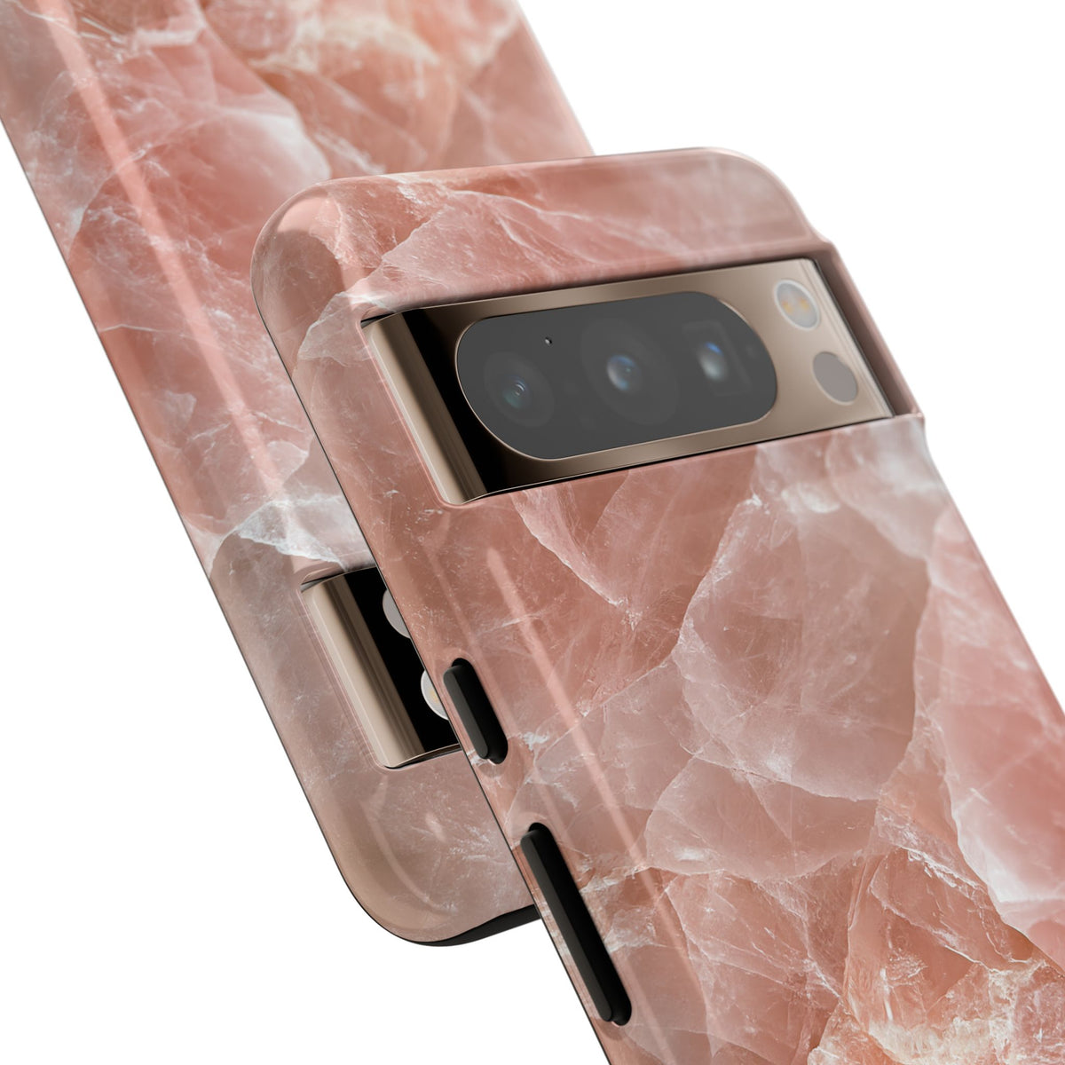 Rose Quartz Facet · Tough Phone Case for Pixel ·  Pink