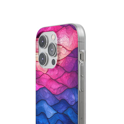 Electric Ridge Flow · Soft Coque de téléphone pour iPhone