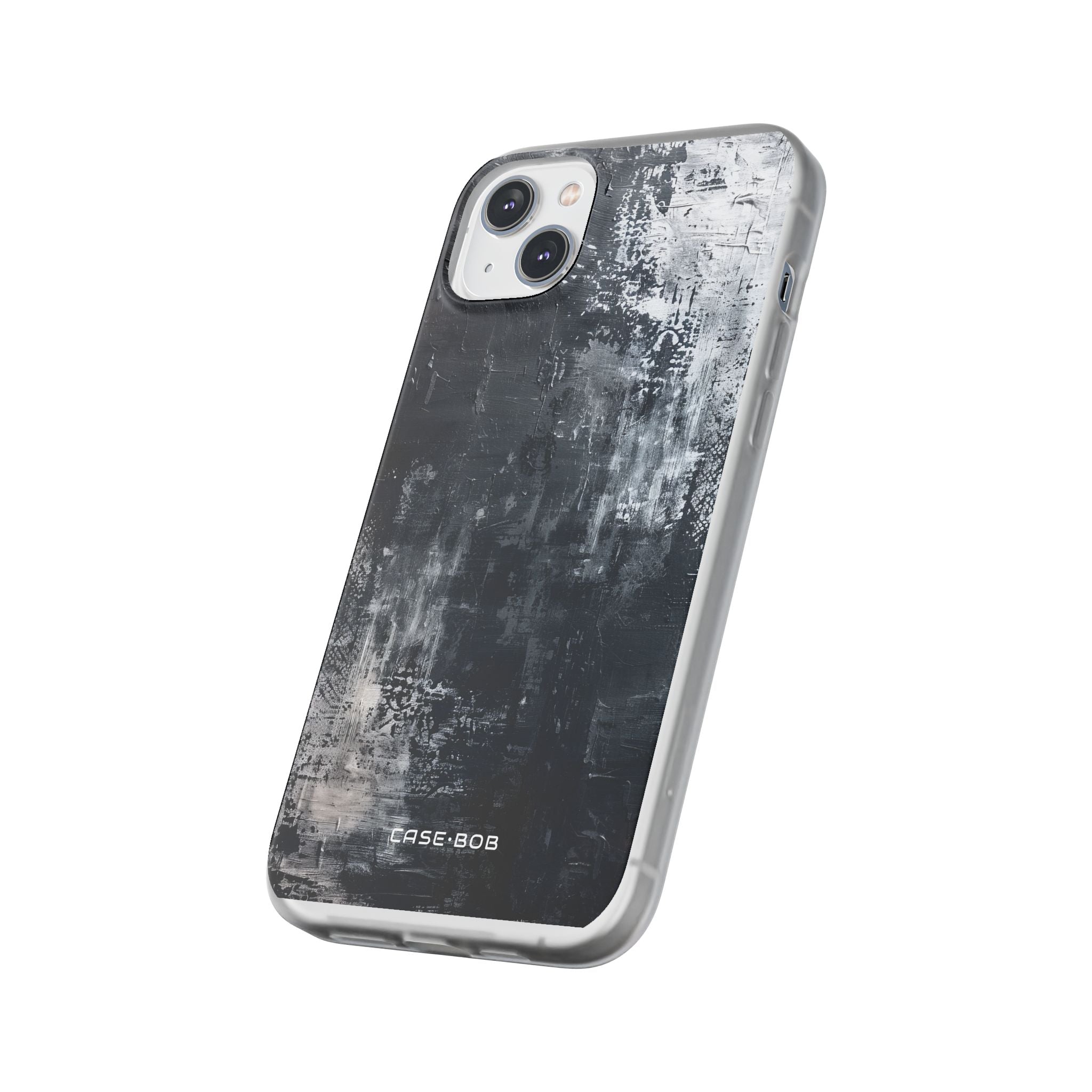 Texturiertes Blackscape iPhone 14 Plus Case - Soft