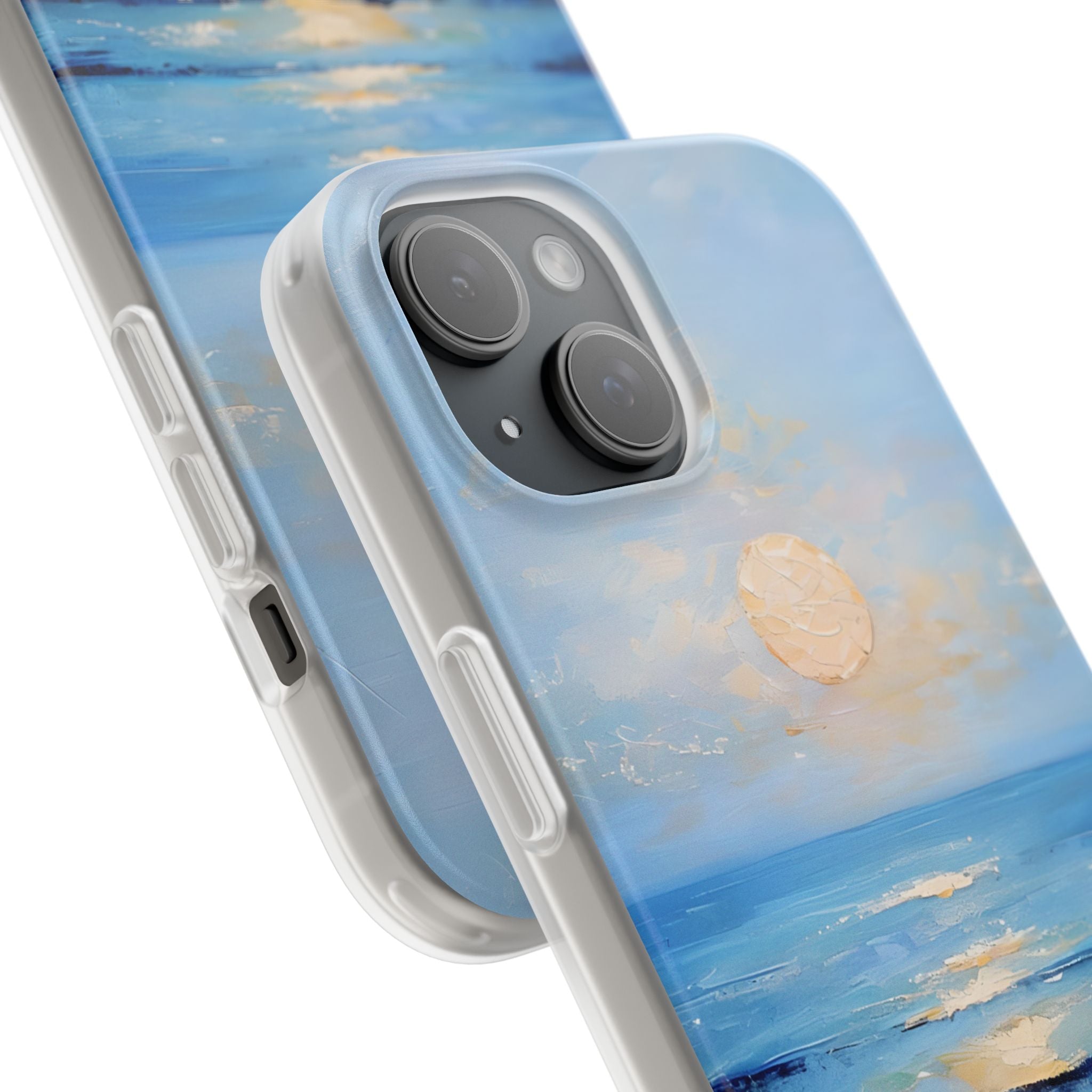 Sun de Costa Cerúlea · Capa de Telefone Soft para iPhone