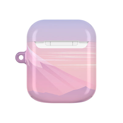 Alpine Twilight · Hard Case for AirPods & AirPods Pro · Pink