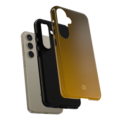 Gold Tough Phone Case for Samsung - Scorched Gold Haze