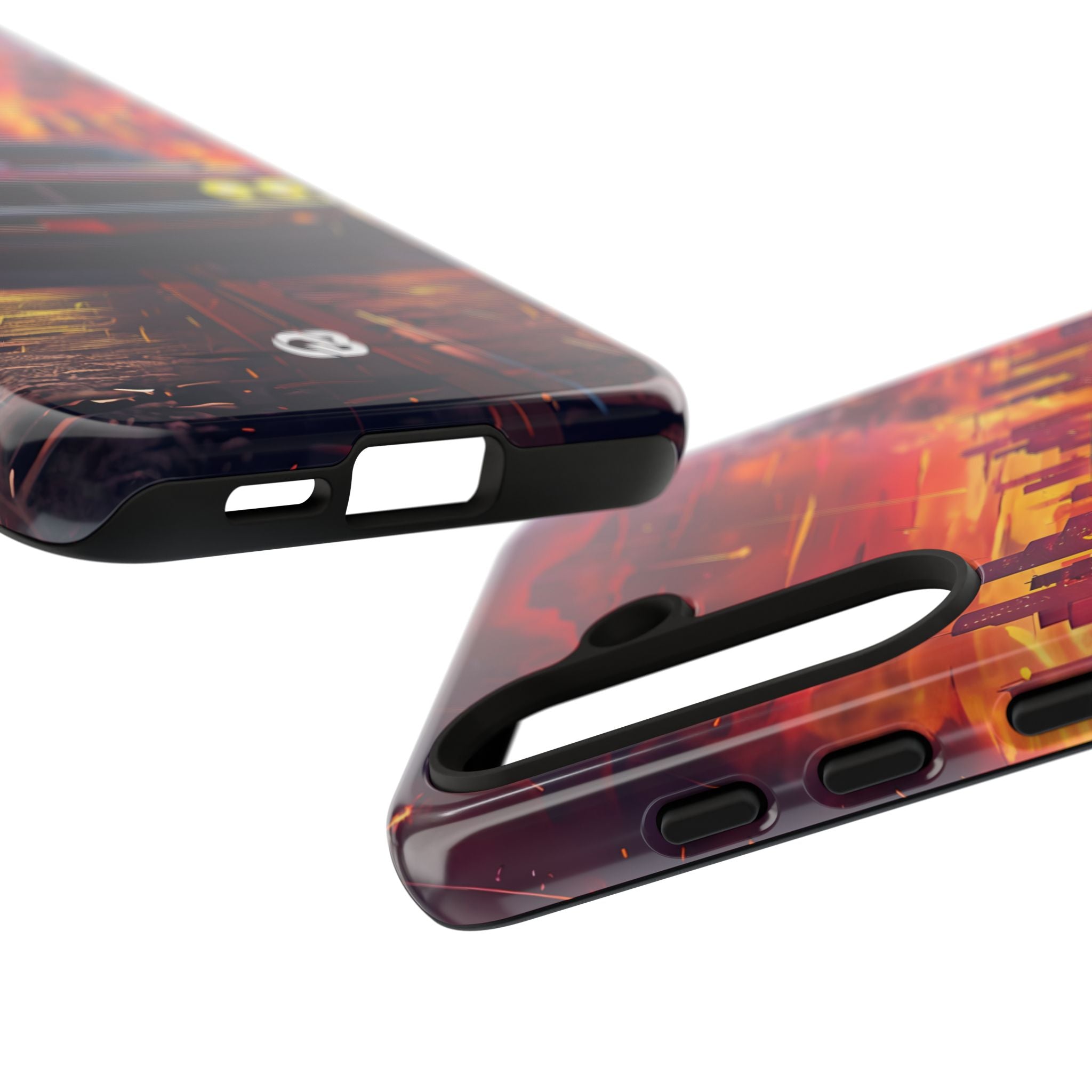 Inferno City Run · Tough Coque de téléphone pour Samsung