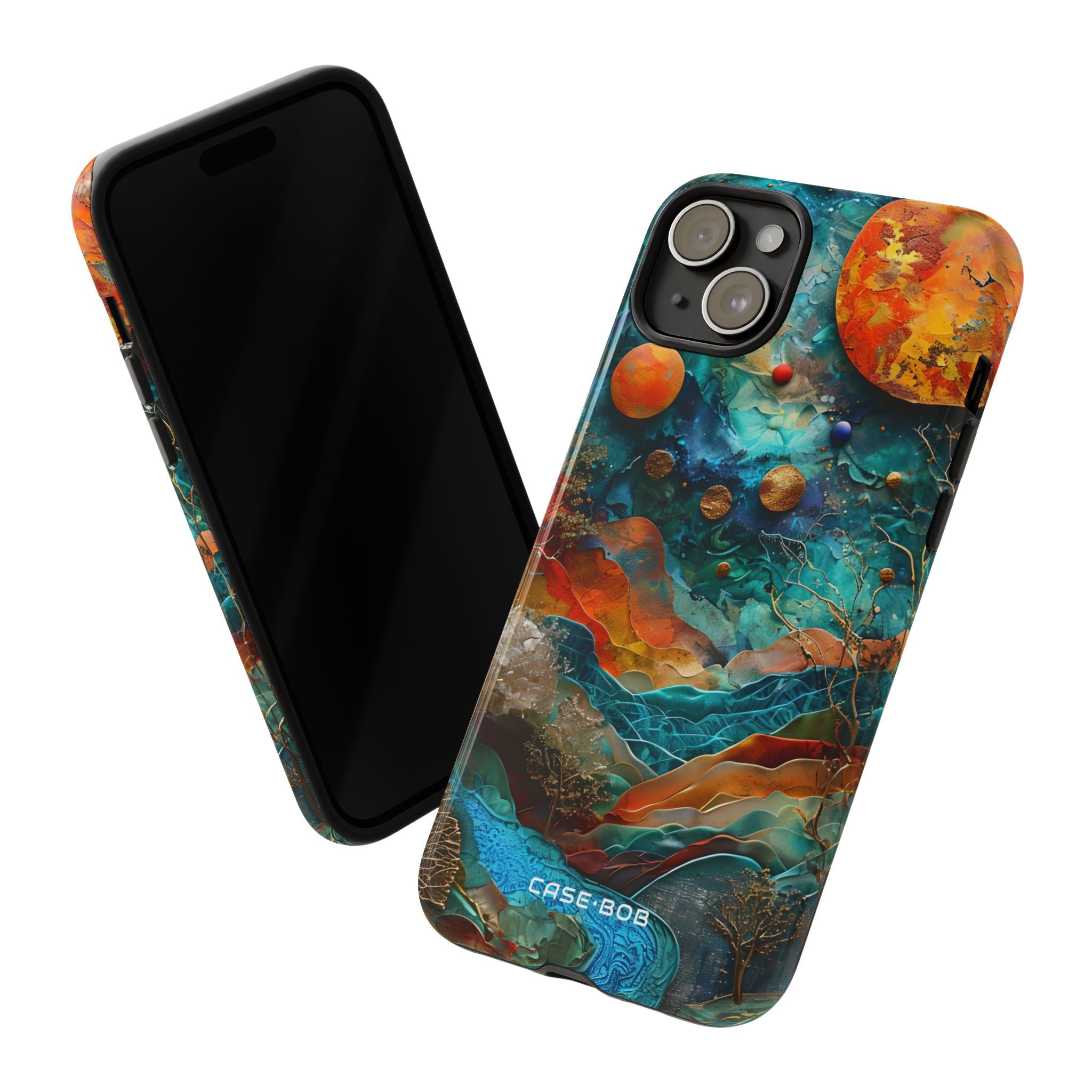 Celestial Ember iPhone 15 Plus hoesje - Tough