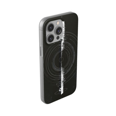 Black Lite Phone Case for iPhone - Obsidian Orbital Signal