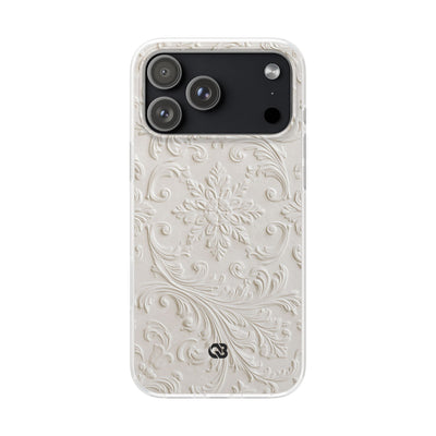 Sculpted Acanthus Relief · Lite Phone Case for iPhone ·  White