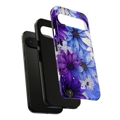 Ink Splatter Blooms · Tough Phone Case for Google Pixel
