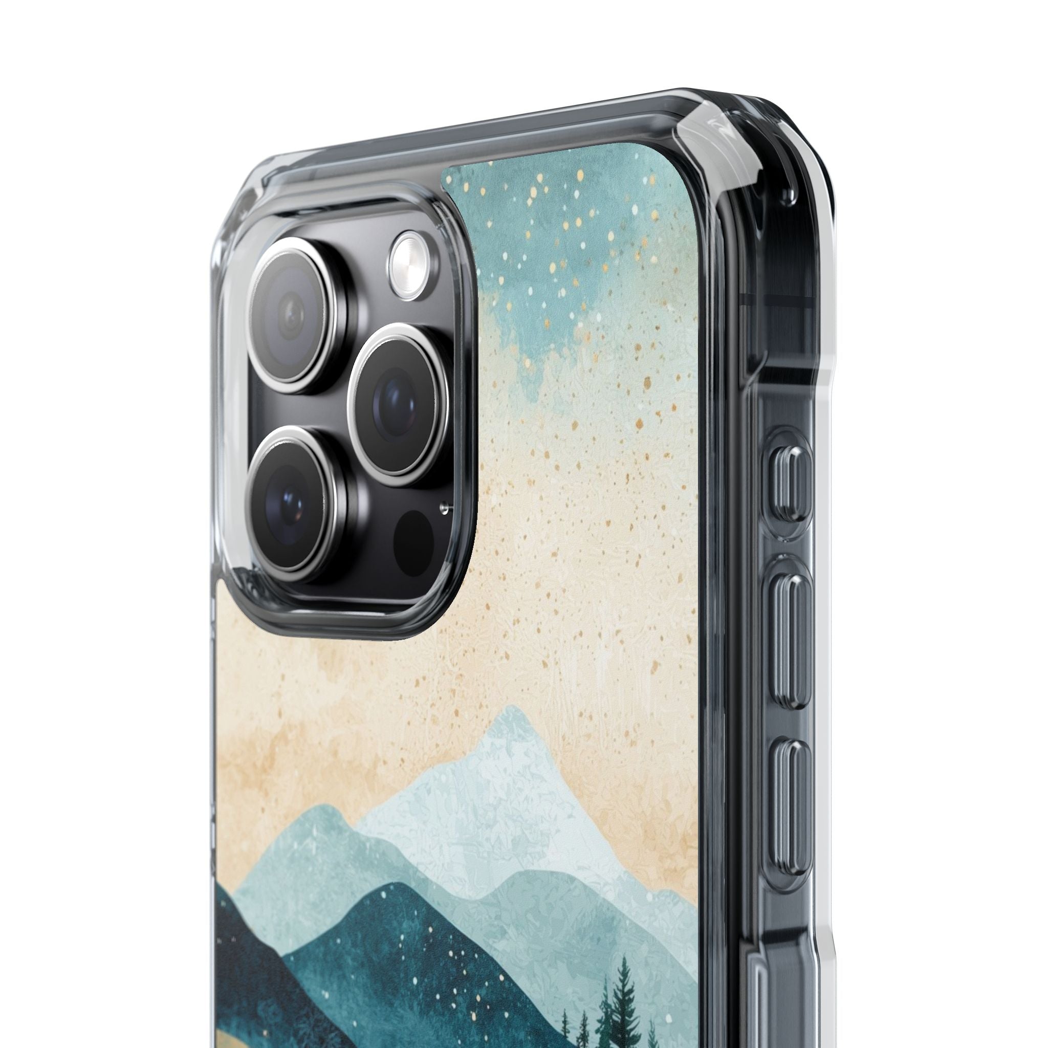 Moonlit Mountains iPhone 15 Pro Max Case - Impact