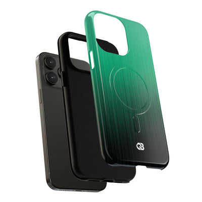 Emerald Cascade · Tough 2.0 Magnetic Phone Case for iPhone · Green