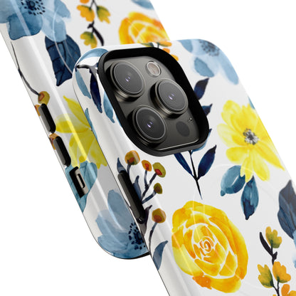 Golden Bloom iPhone 14 Pro Max Cover - Tough+