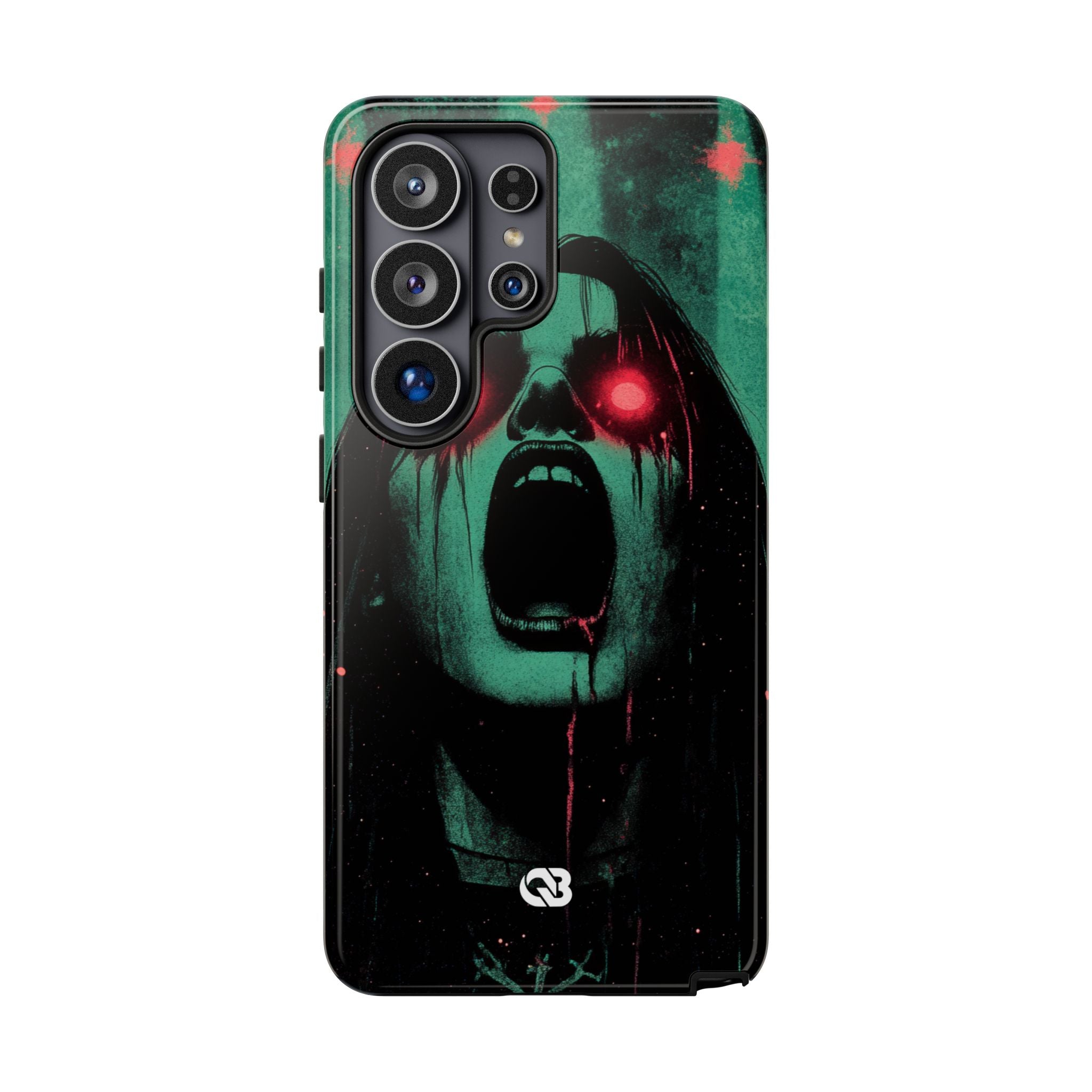 Crimson Emerald Scream · Tough Phone Case for Samsung