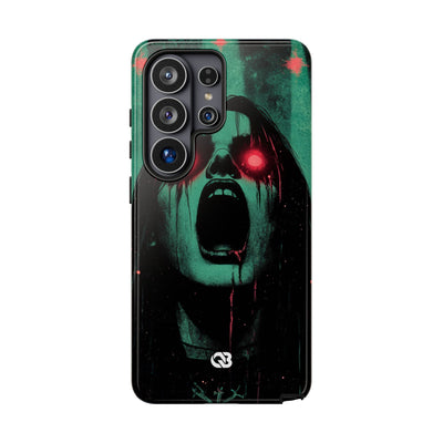 Crimson Emerald Scream · Tough Phone Case for Samsung