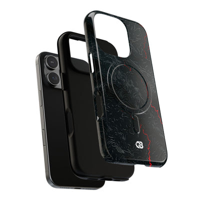Crimson Rift · Tough 2.0 Magnetic Phone Case for iPhone · Black