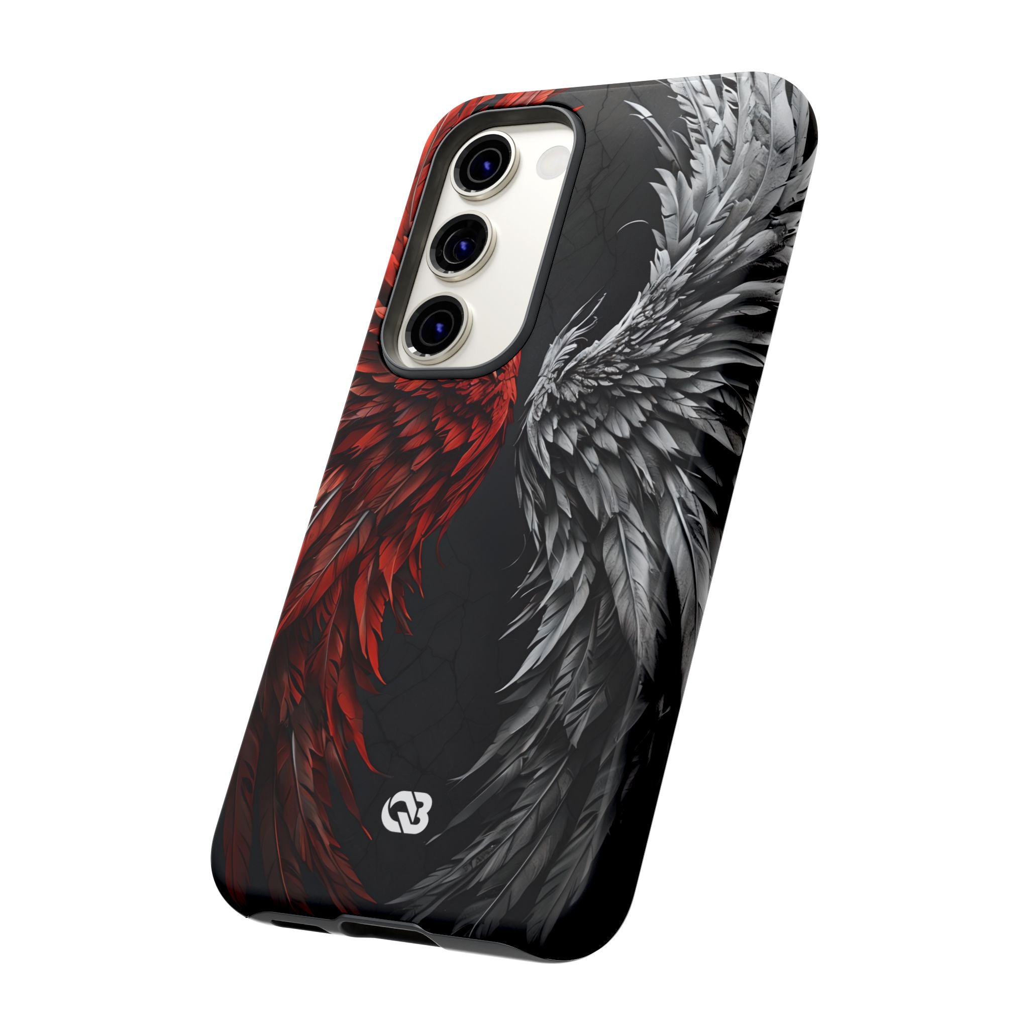 Split Crimson Wing · Tough Handyhülle für Samsung