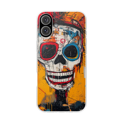 Vivid Graffiti Skull · Soft Custodia per iPhone