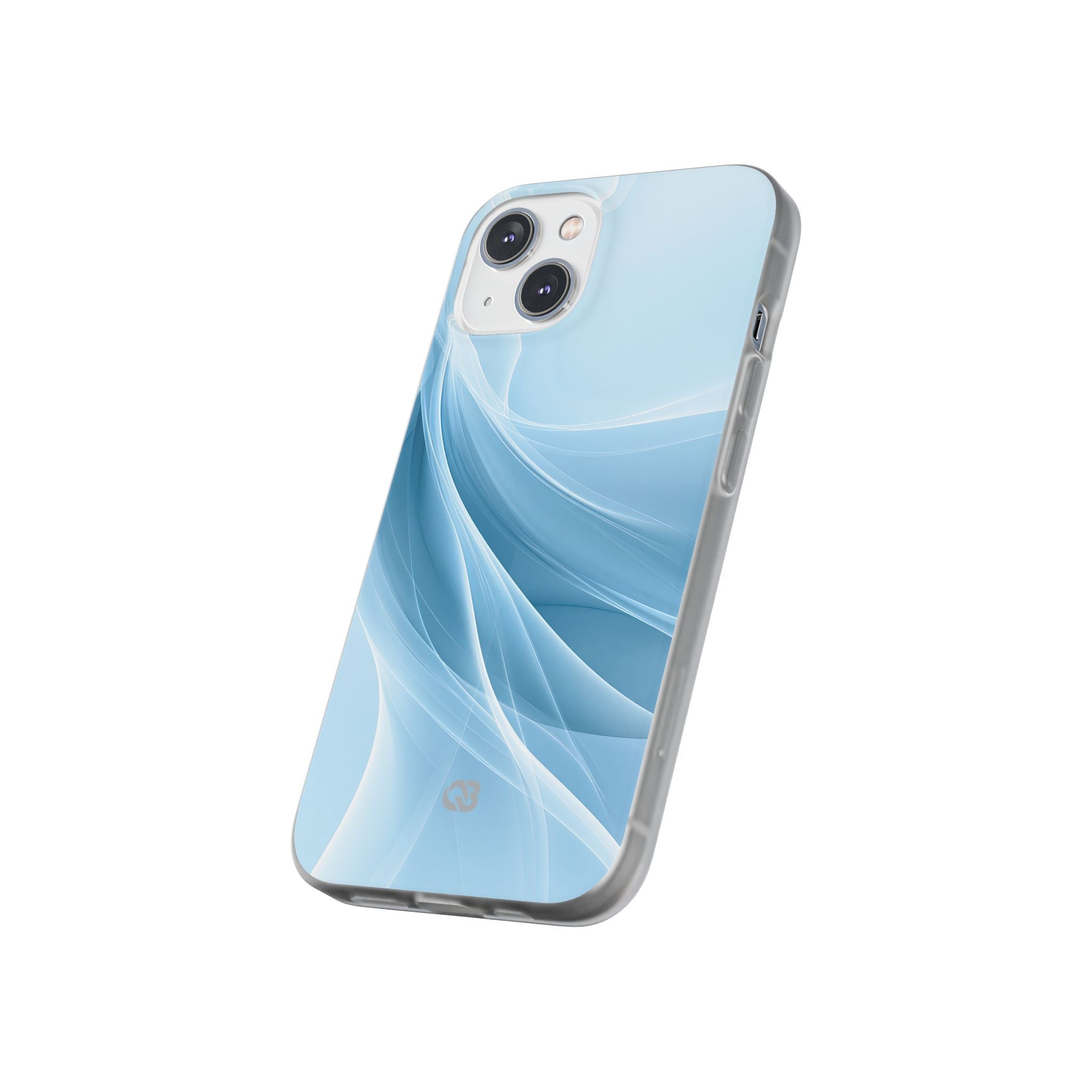 Blue Lite Phone Case for iPhone - Arctic Silk Drift