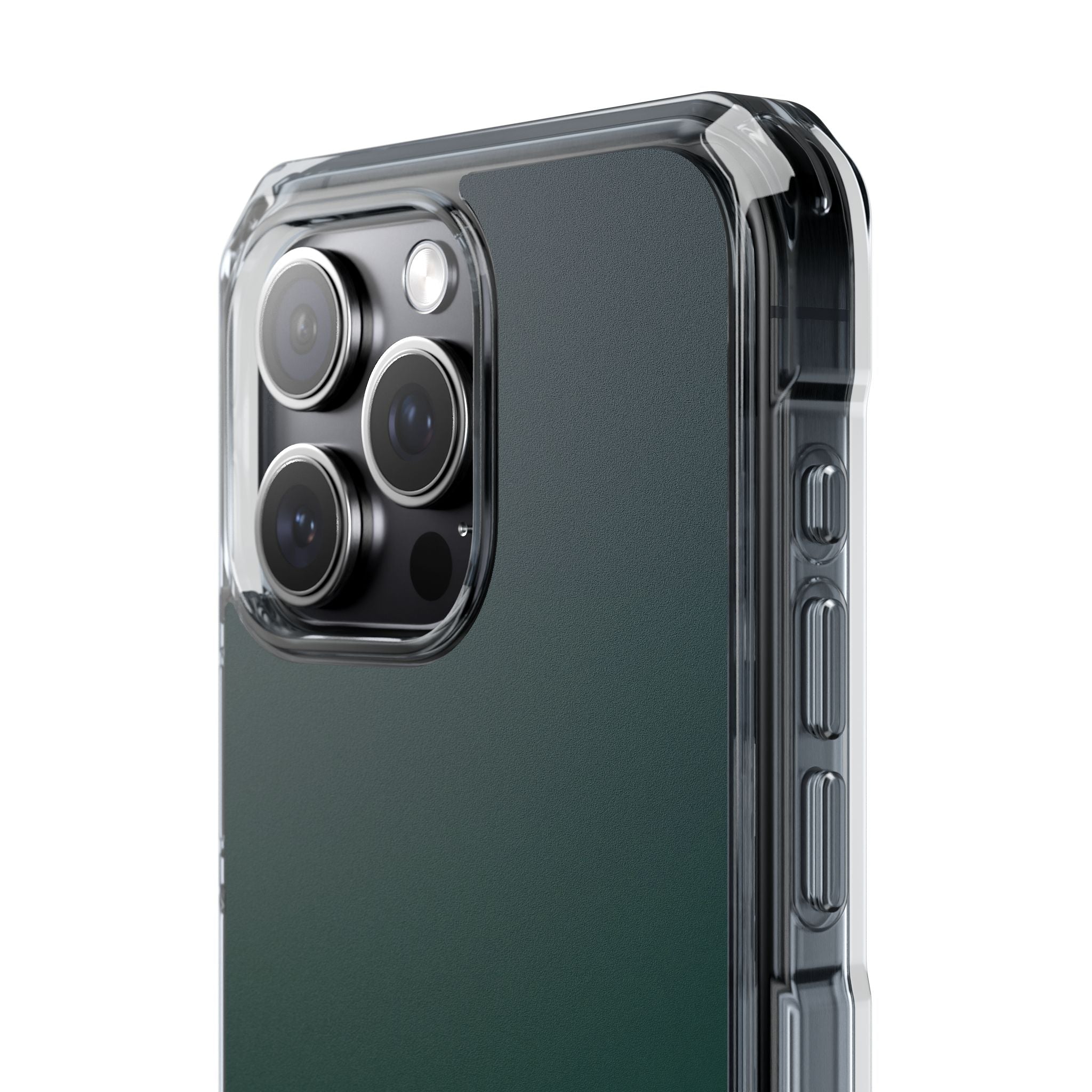 Green Impact MagSafe Phone Case for iPhone - Midnight Pine Horizon