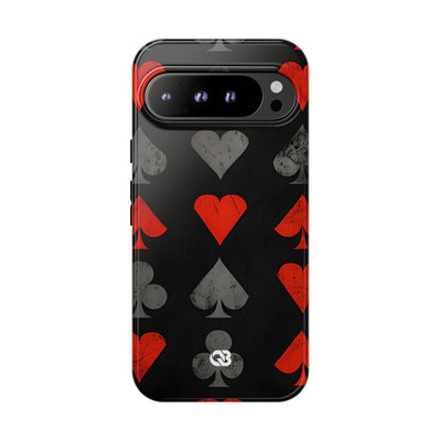 Crimson Ash Suits · Tough Handyhülle für Google Pixel