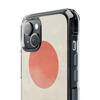 Crimson Sun Strokes · Impact Hoesje voor iPhone · Magsafe