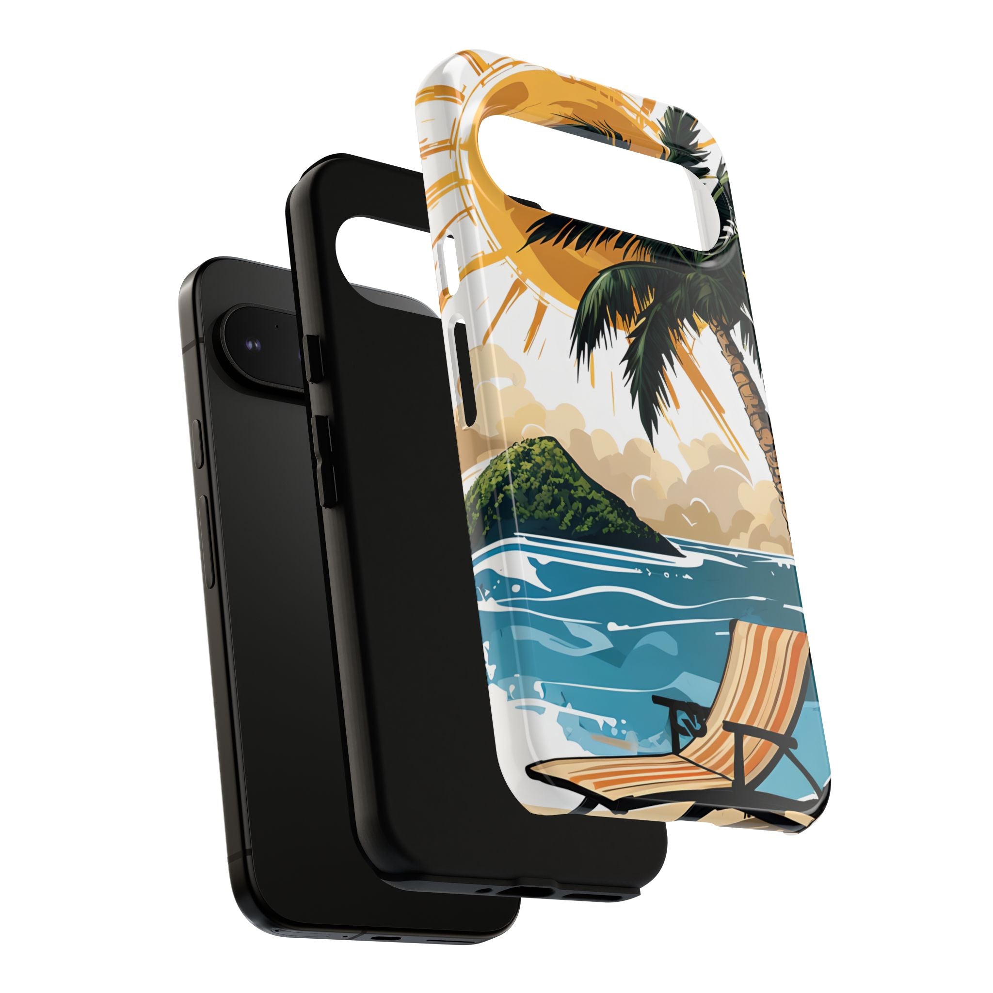 Radiant Coast Solitude · Tough Phone Case for Google Pixel