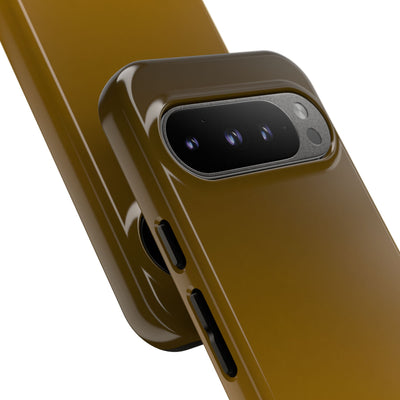 Golden Umber · Tough Phone Case for Pixel ·  Gold