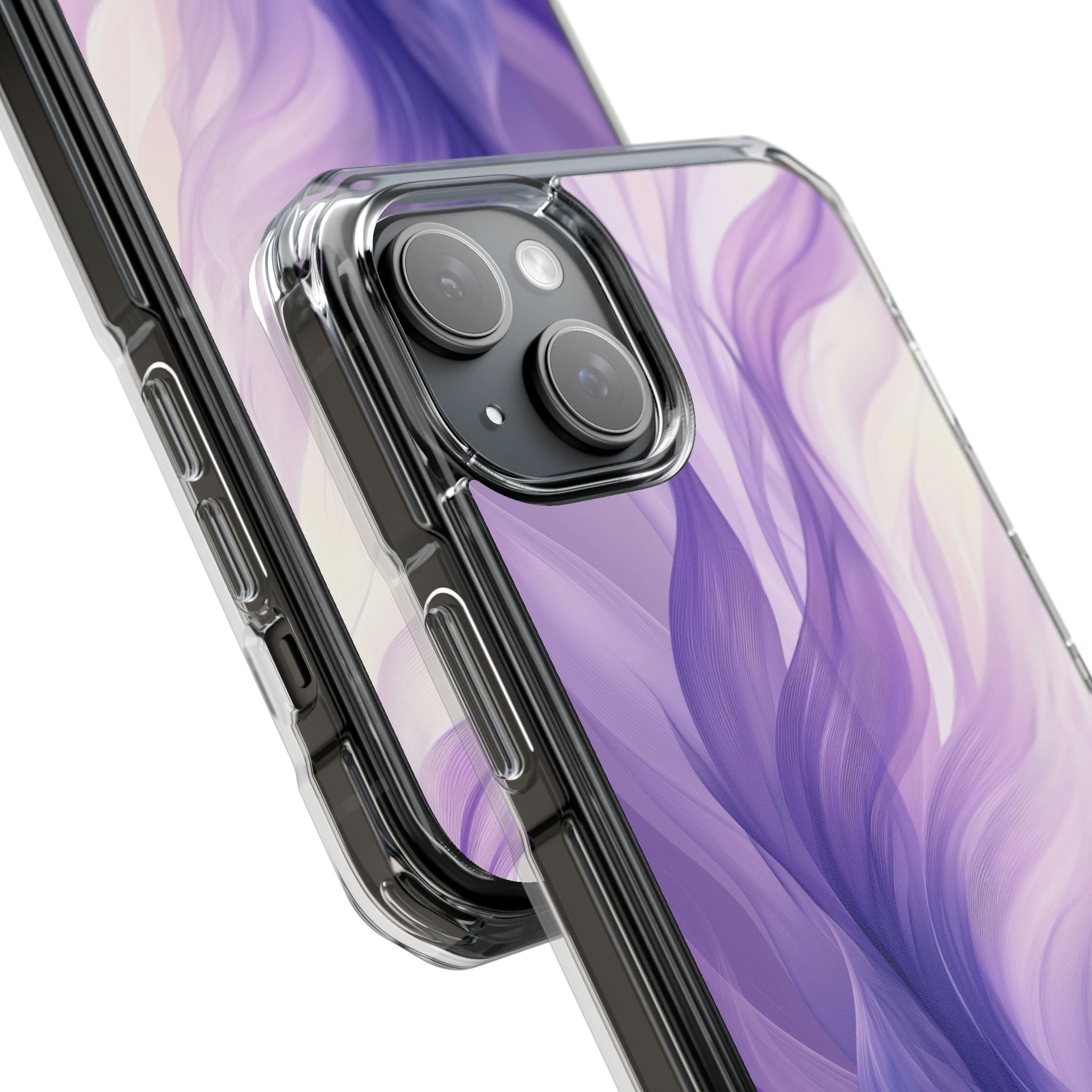 Amethyst Silk Waves · Impact Phone Case for iPhone · Magsafe