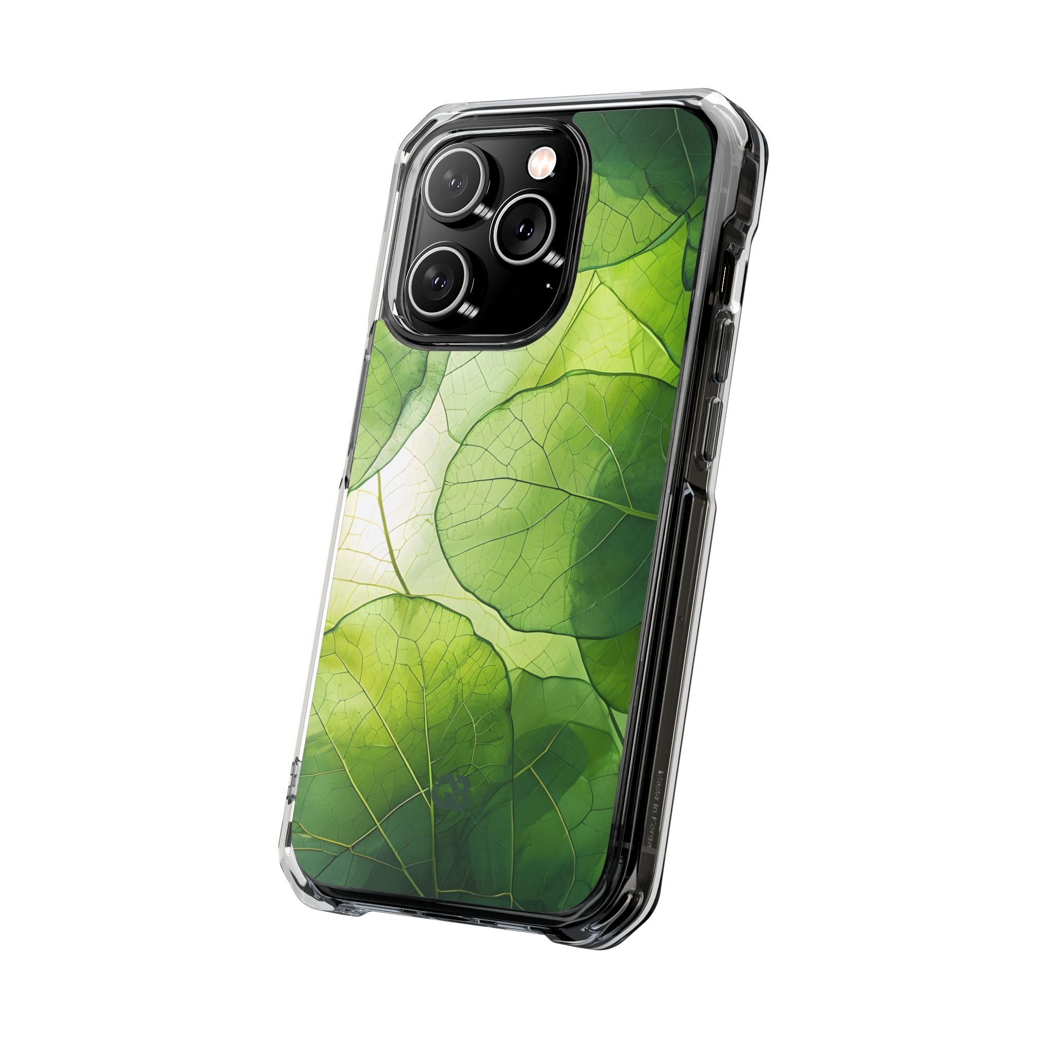 Emerald Leaf Veins · Impact Phone Case for iPhone · Magsafe