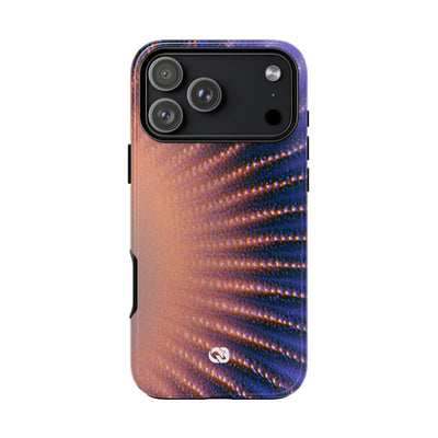 Luminous Aura Burst · Tough Phone Case for iPhone · Blue