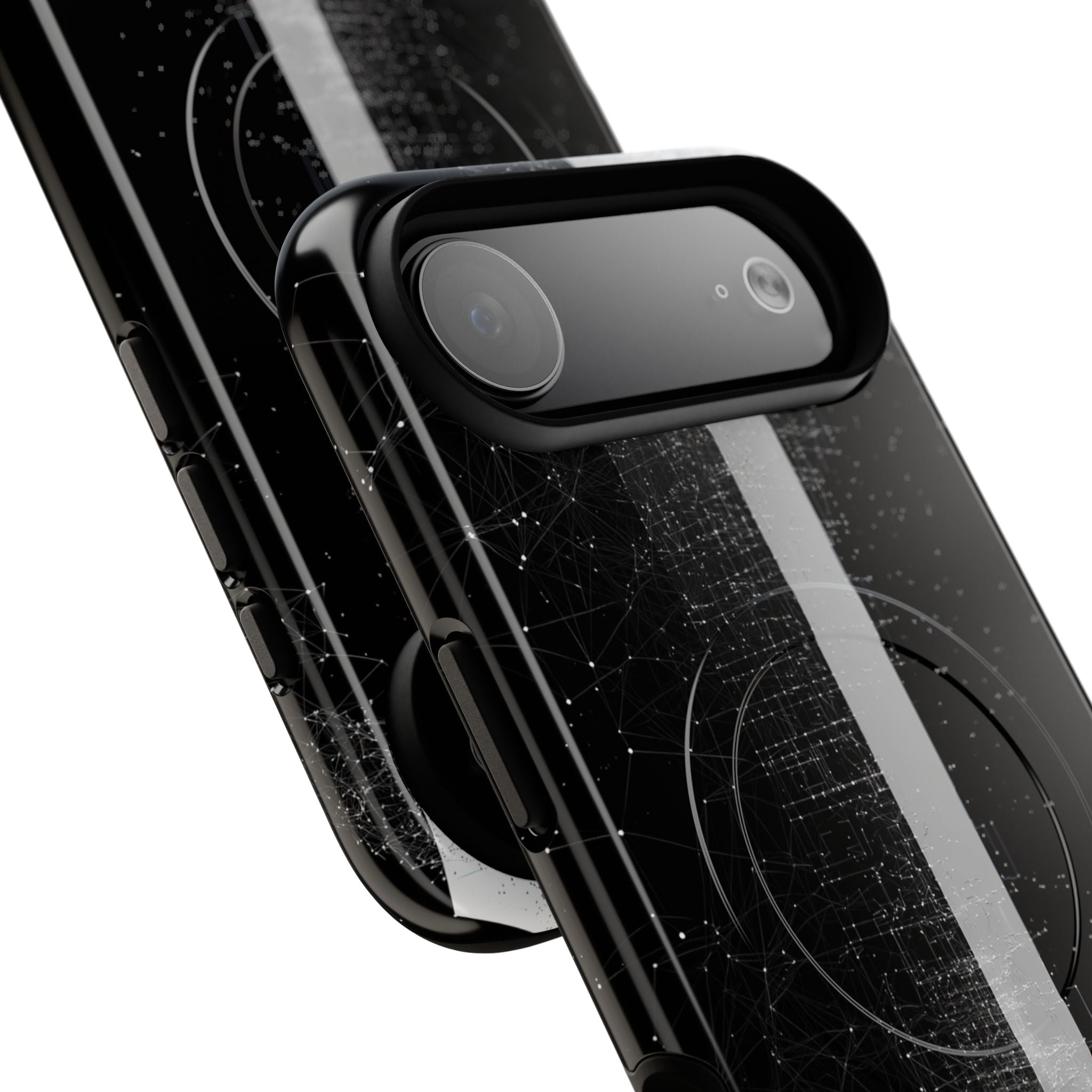 Black Tough 2.0 Magsafe Phone Case for iPhone - Vector Core Monolith