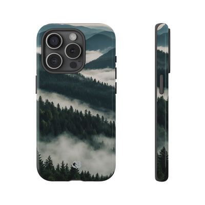 Misty Pine Peaks · Tough Phone Case for iPhone