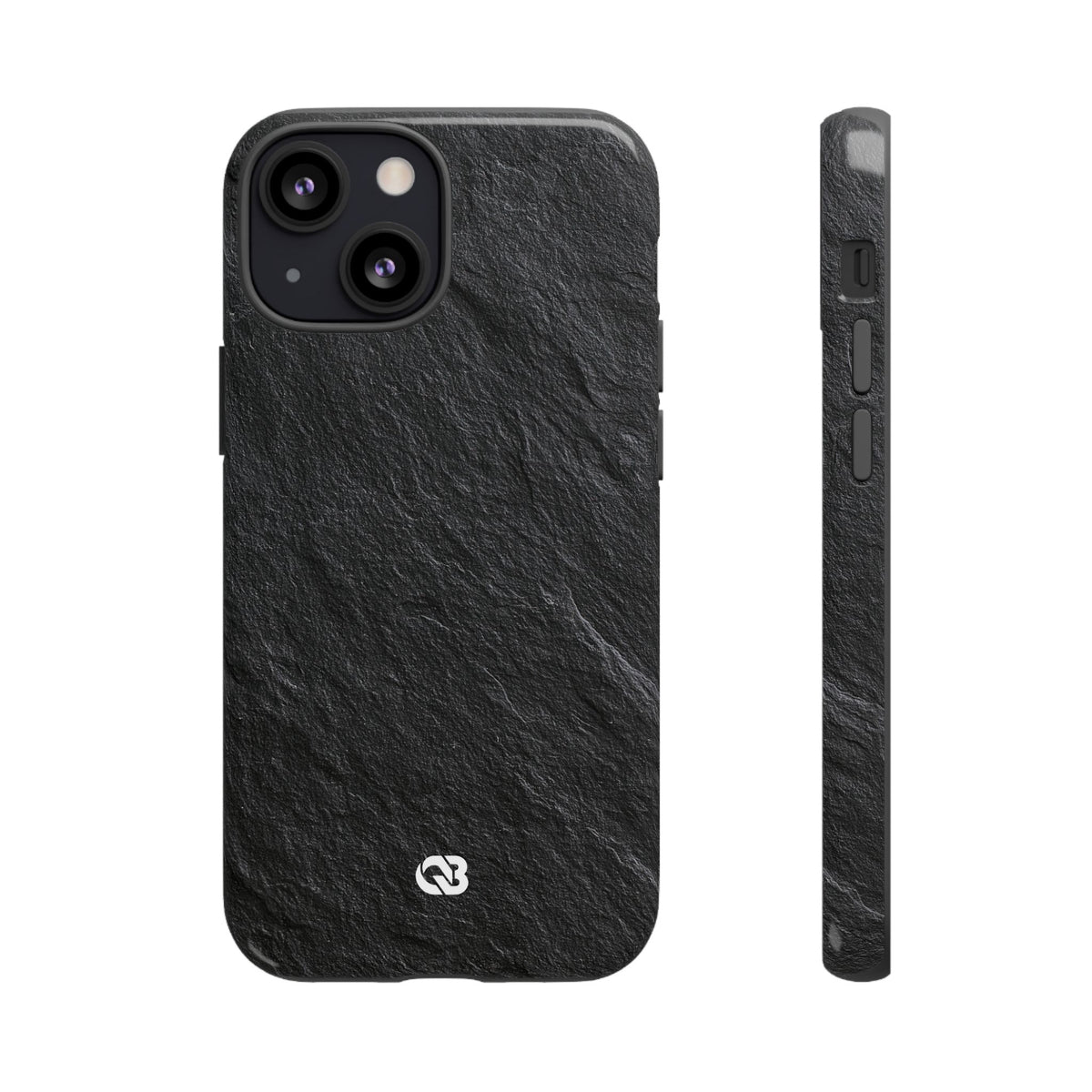 Obsidian Slate · Tough Phone Case for iPhone · Black