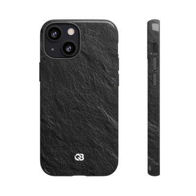 Obsidian Slate · Tough Phone Case for iPhone · Black