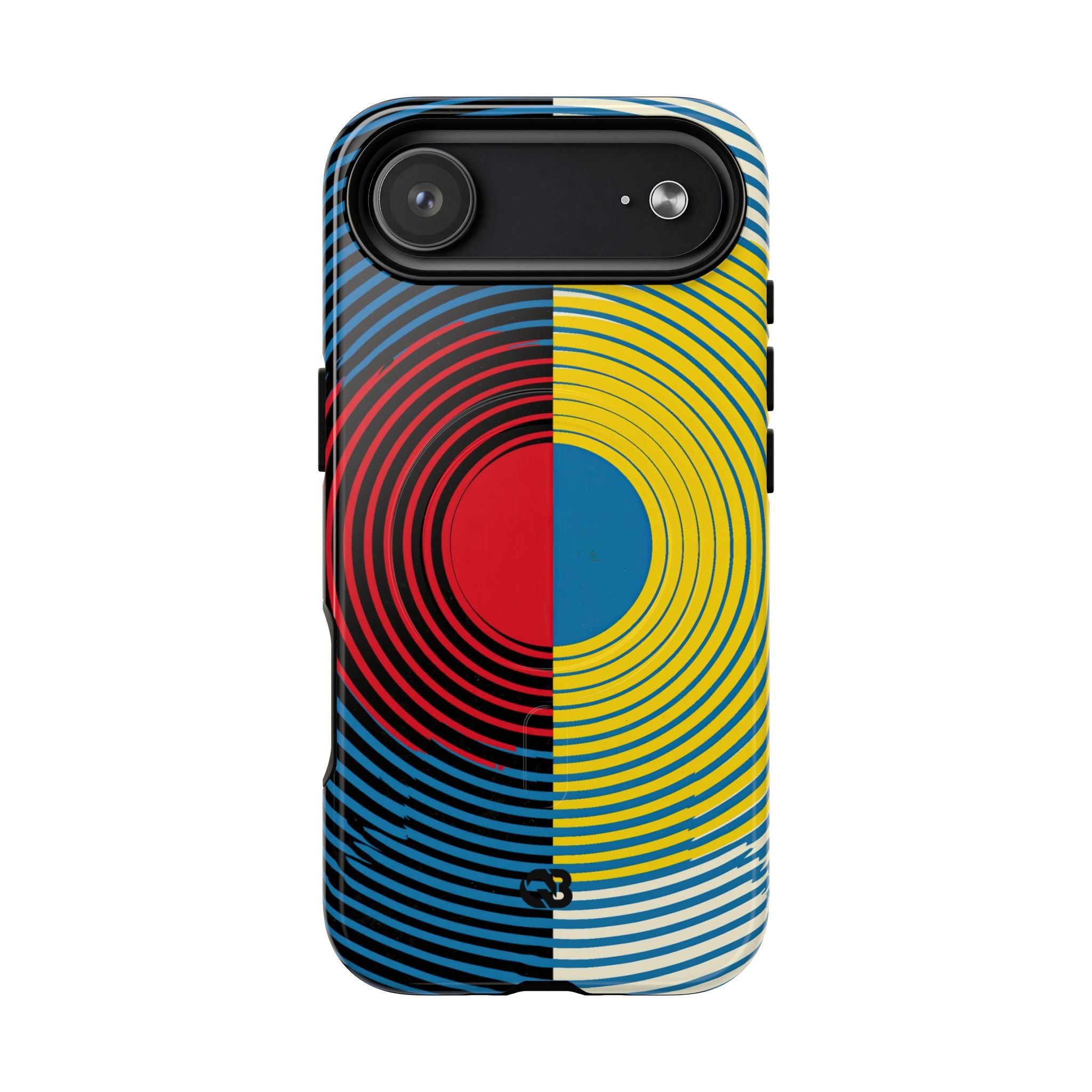 Blue Tough 2.0 Magsafe Phone Case for iPhone - Primary Circuit Orbit