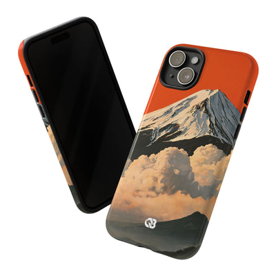 Sacred Peak Fuji · Tough Phone Case for iPhone · Orange