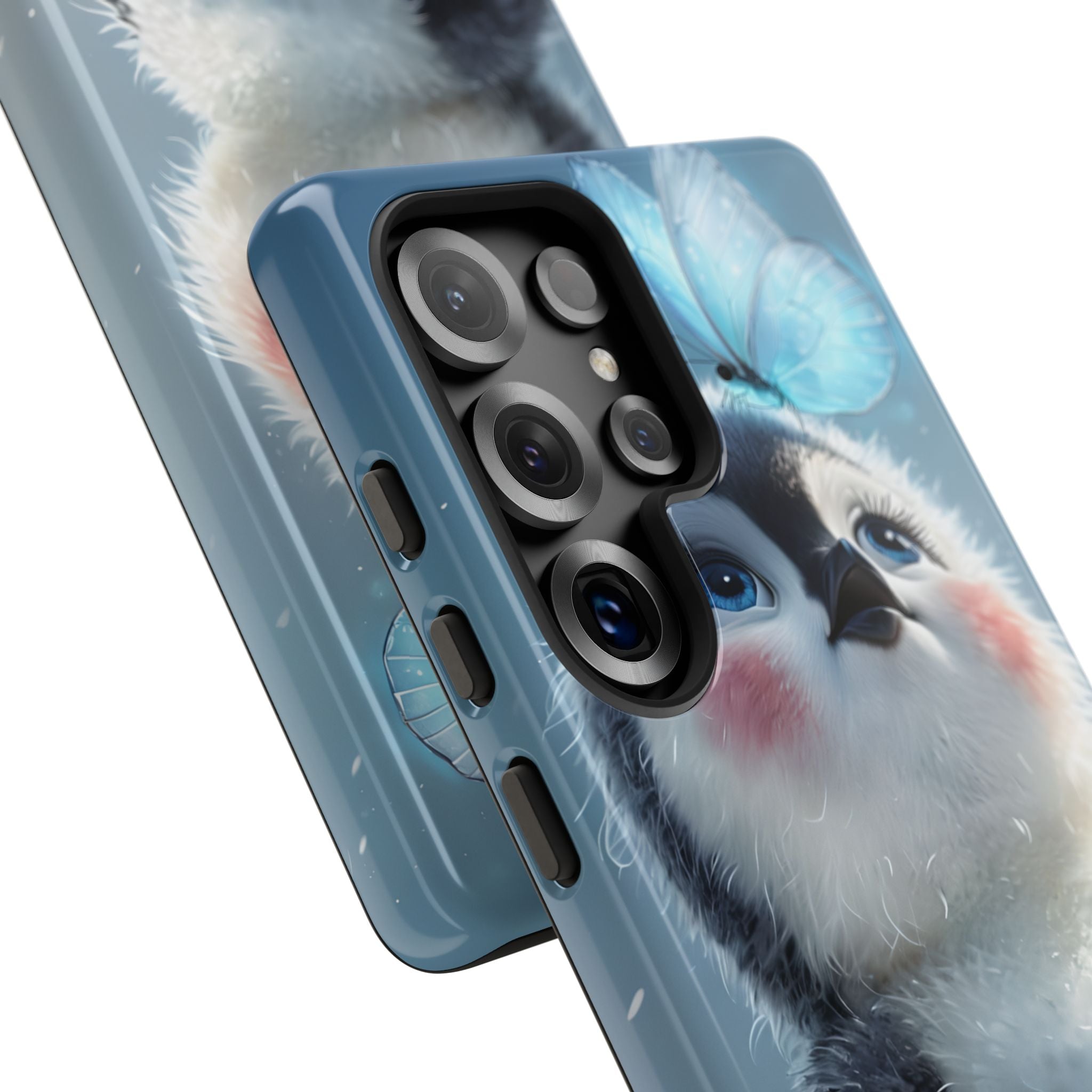 Frosty Penguin Glow · Tough Phone Case for Samsung