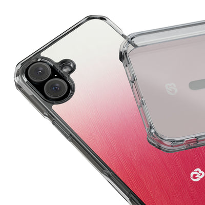 Rose Haze · Clear Impact Magnetic Phone Case for iPhone · Pink
