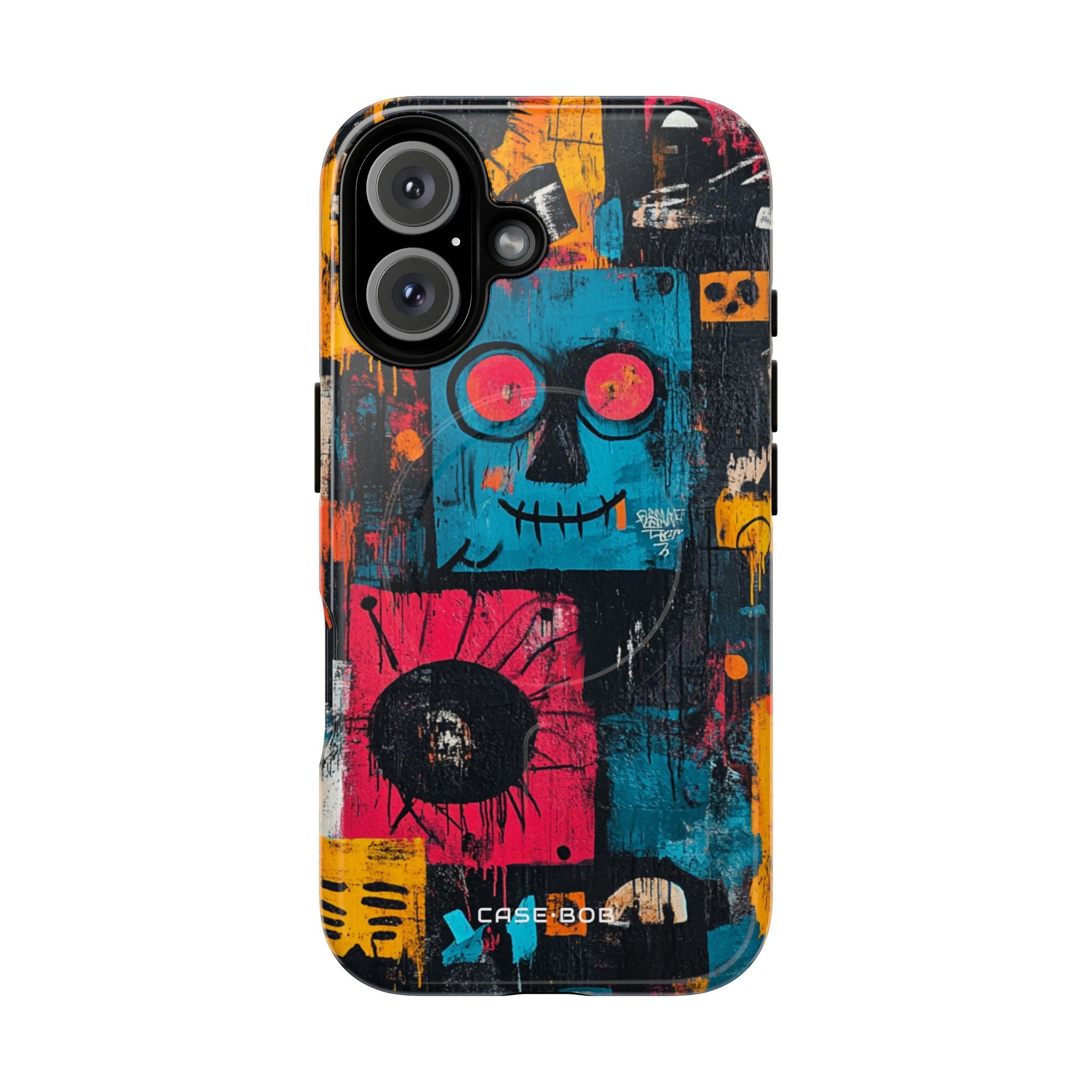 Blue Stitch Smile iPhone 16 Case - Tough+ - CASE•BOB