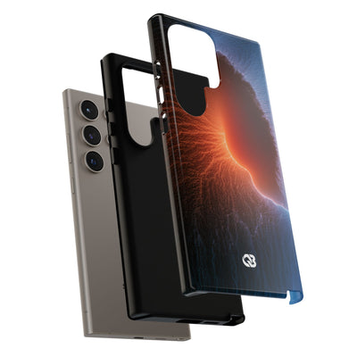Thermal Aura Pulse · Tough Phone Case for Samsung · Blue