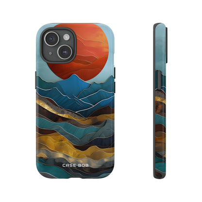 Solar Peak iPhone 15 Case - Tough