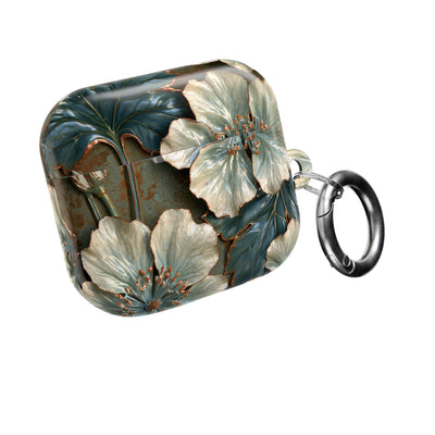 Gilded Blossom Reverie · Hard Case for AirPods & AirPods Pro · Teal